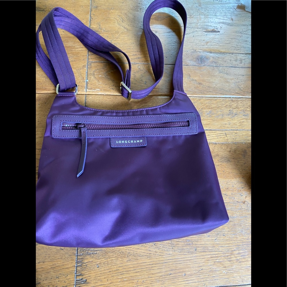 NWT Longchamp Le Pliage Neo Flat Nylon Crossbody